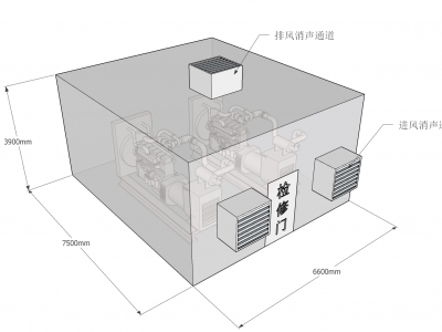 柴油發電機組噪聲治理與振動控制